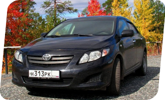 Уроки вождения на Toyota Corolla акпп
