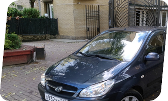 Уроки вождения на Hyundai Getz акпп