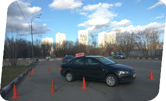Уроки вождения на Volkswagen Polo мкпп