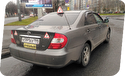 Обучение вождению на Toyota Camry акпп